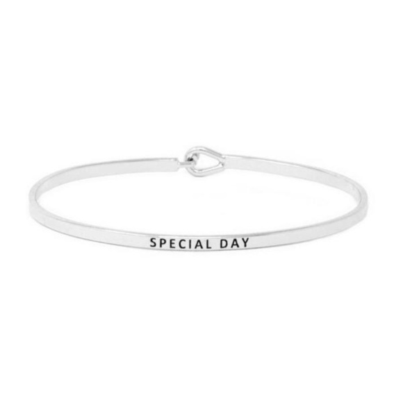 Jewelry - SPECIAL DAY MESSAGE BRACELET